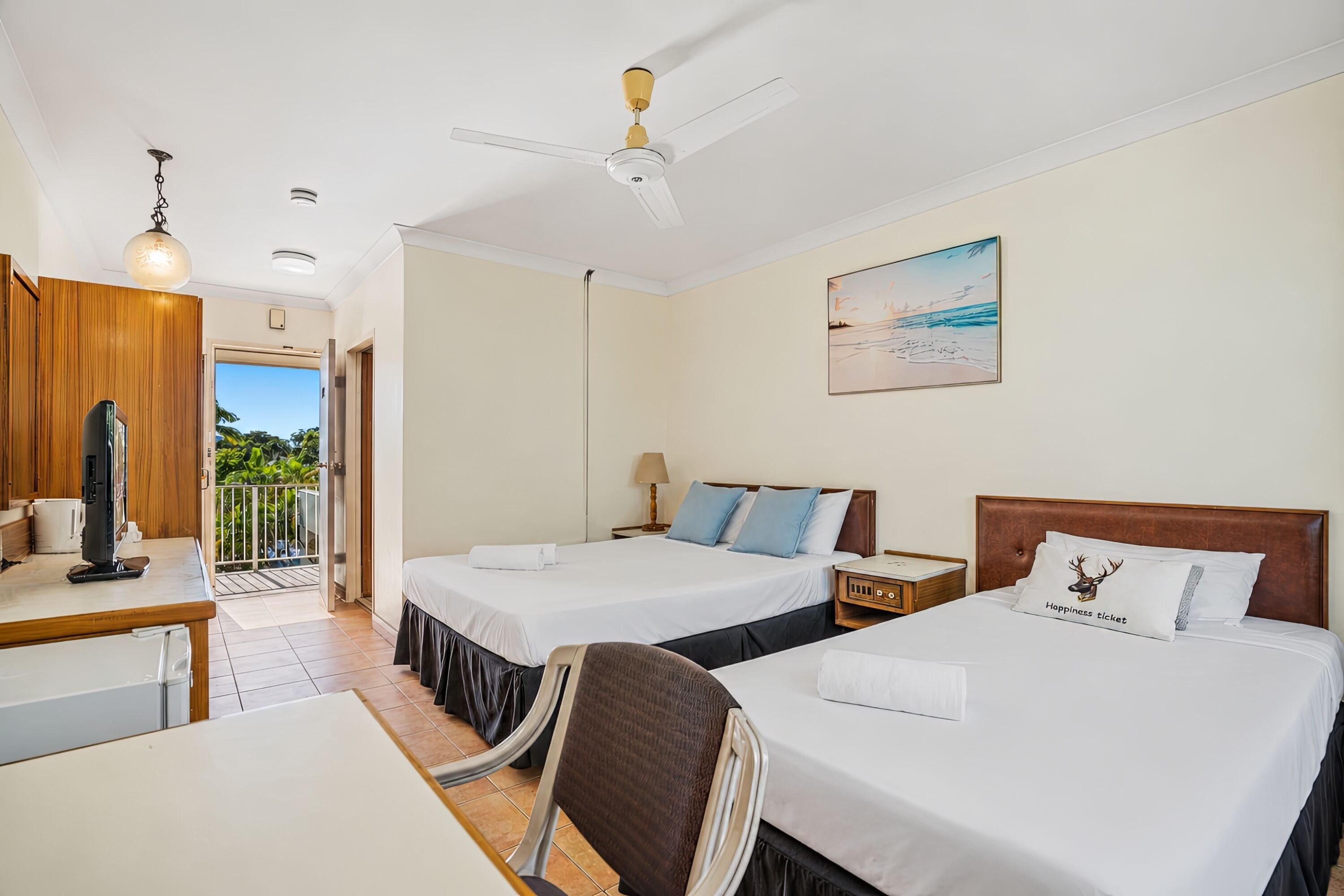 Twin Room | Iron/ironing board, free WiFi