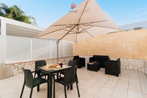Outdoor dining - Sirocco Apartment by Vivimy (Porto Cesareo)