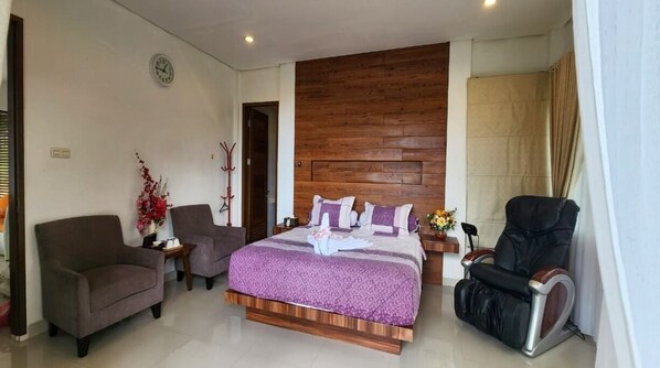 Superior-Villa, 2 Schlafzimmer, Nichtraucher, Hügelblick | Kostenloses WLAN