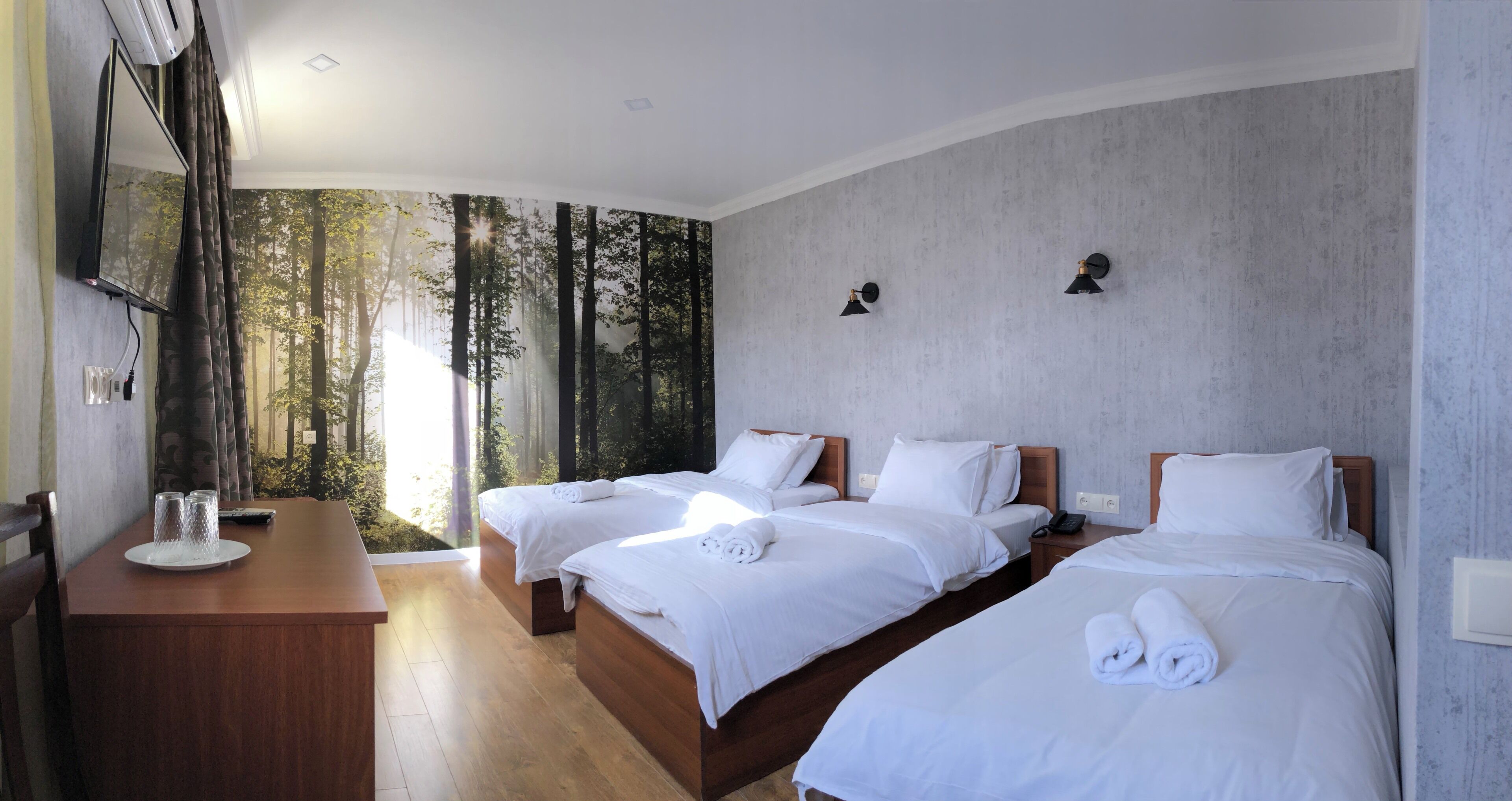 Triple Room, City View | Iron/ironing board, free WiFi