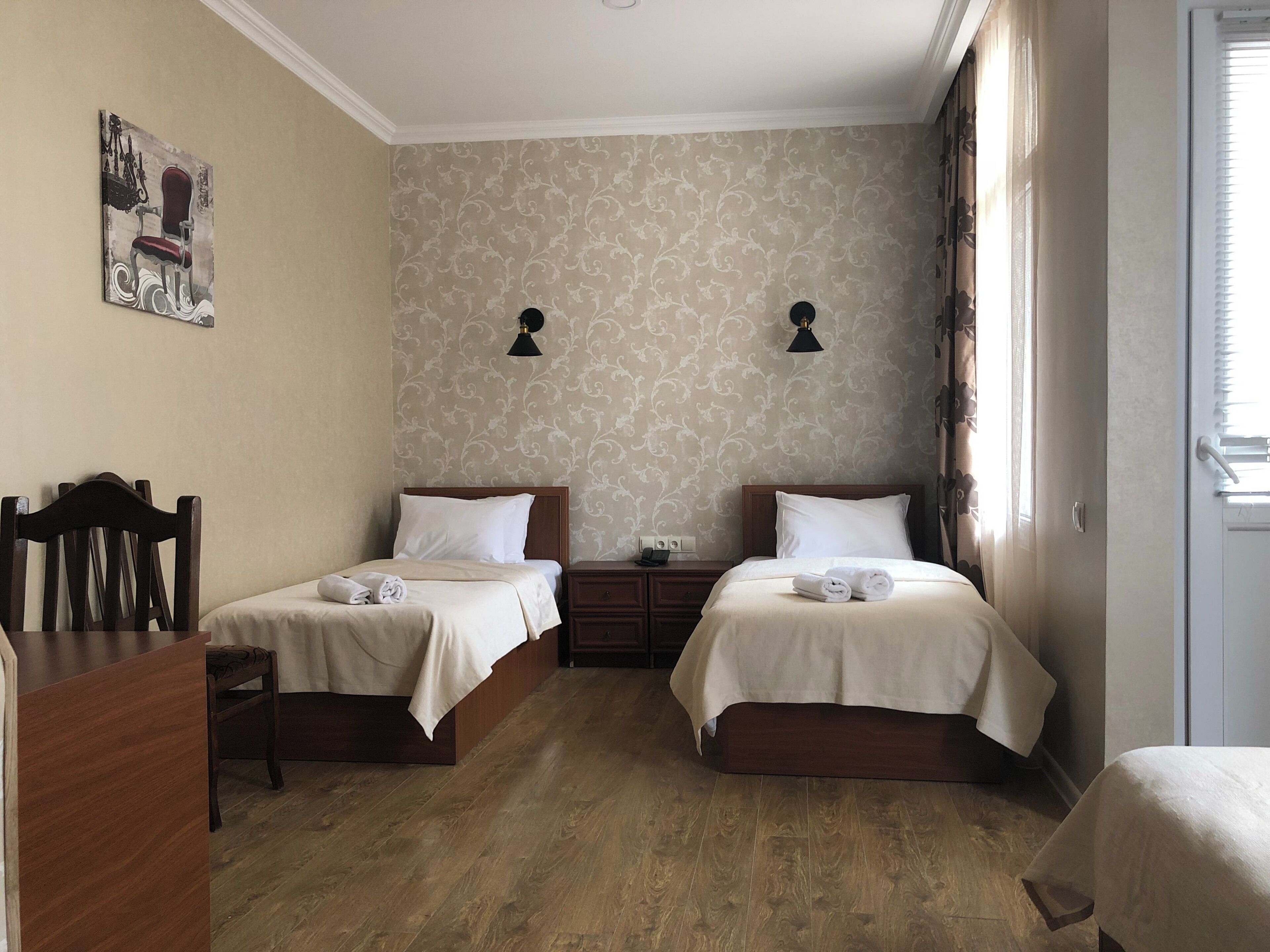 Standard Triple Room, Balcony, City View | Iron/ironing board, free WiFi