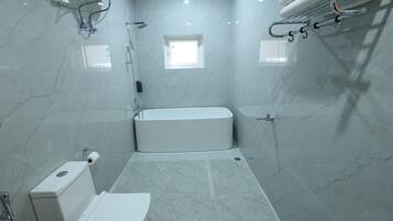 Superior Suite, Balcony, Mountain View | Bathroom | Slippers