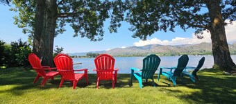 Quiet Lakefront Home with Private Beach & Stunning Views - Great for Families