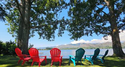 Quiet Lakefront Home with Private Beach & Stunning Views - Great for Families