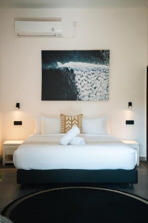 Deluxe Double Room, Garden View | Blackout curtains, soundproofing, free WiFi, bed sheets