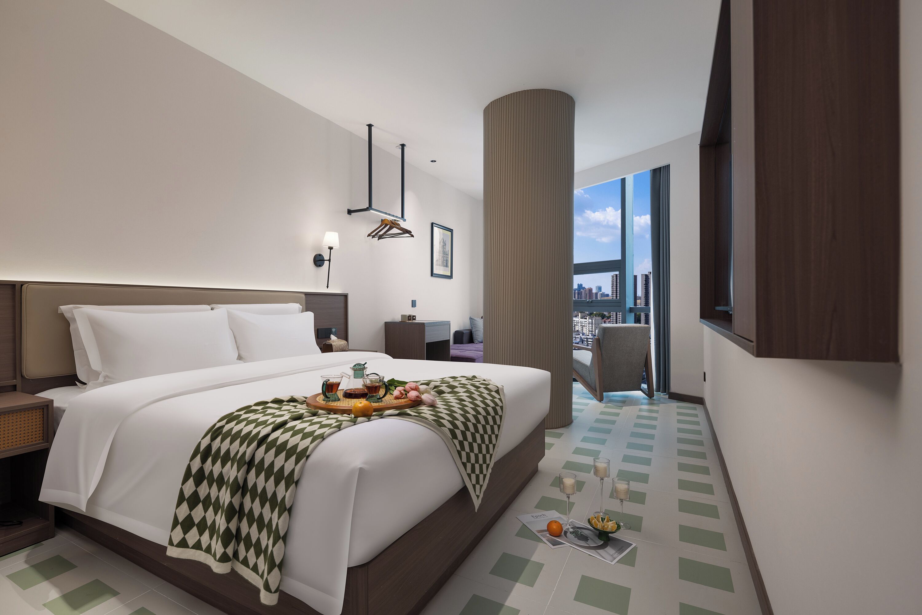 Comfort Double Room, City View