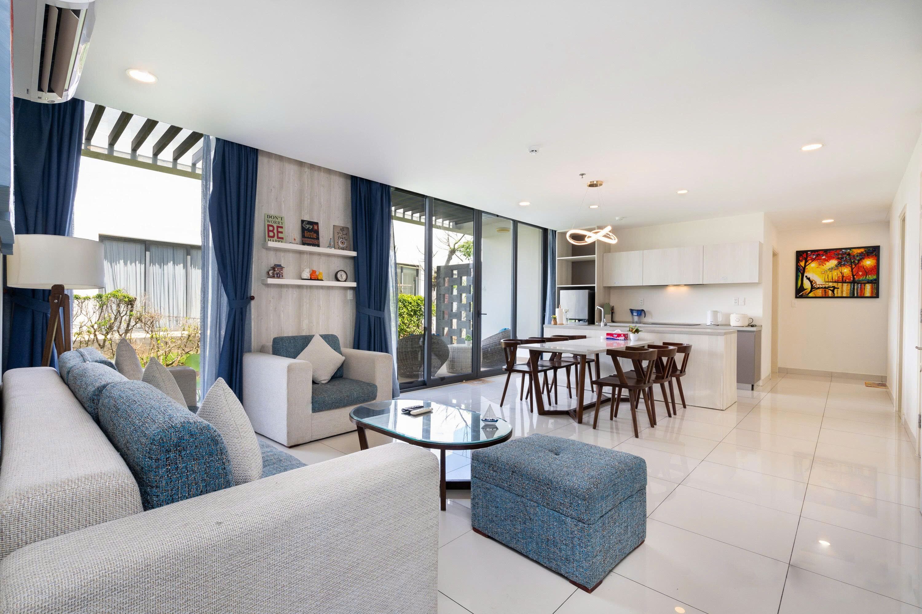 Villa, 3 camere da letto, patio, vista cortile | Area soggiorno