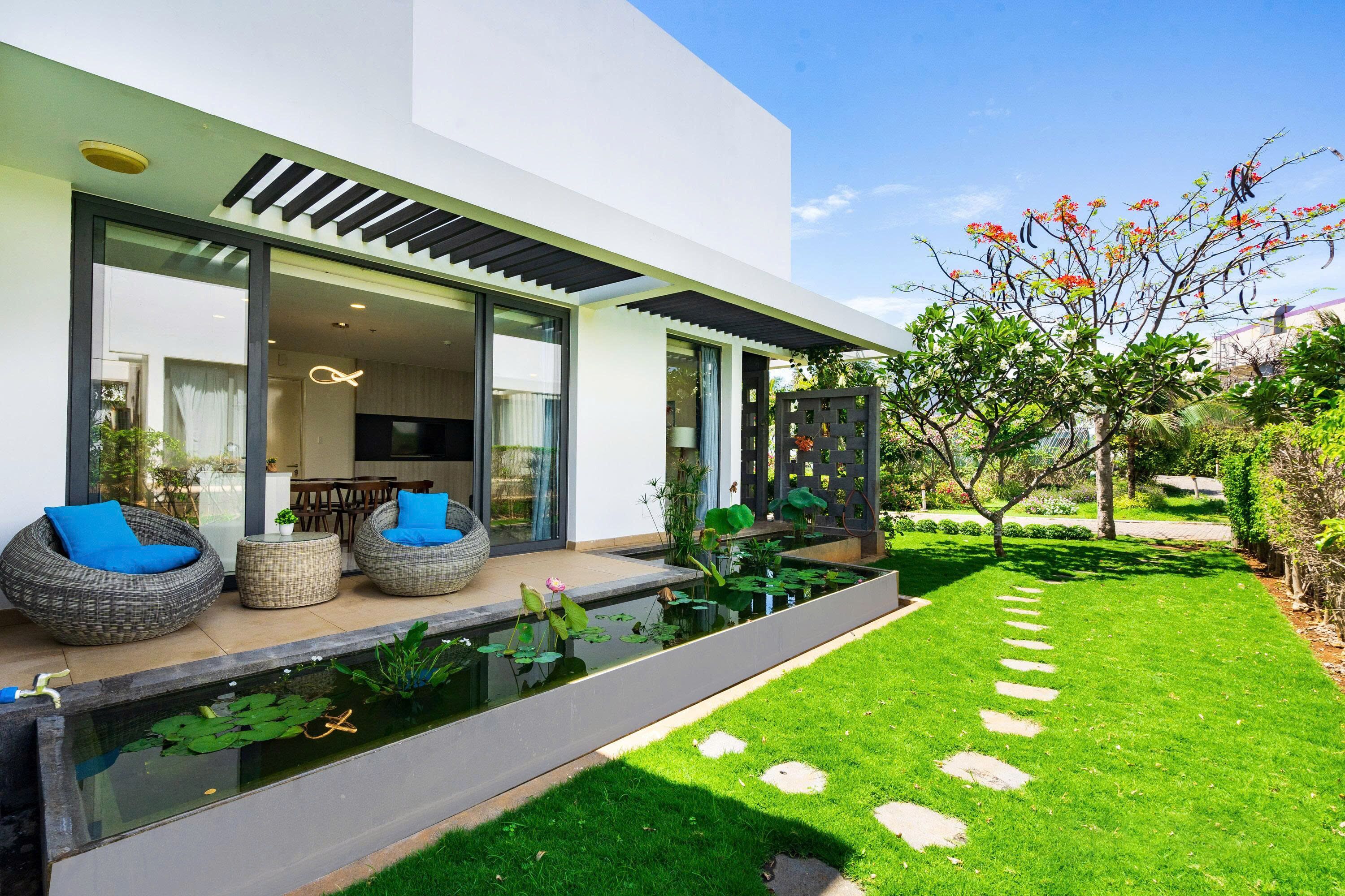 Villa, 3 chambres, patio, vue cour intérieure | Enceinte de l’hébergement