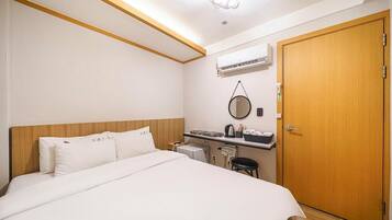 Standard Double Room, City View | Desk, laptop workspace, free WiFi