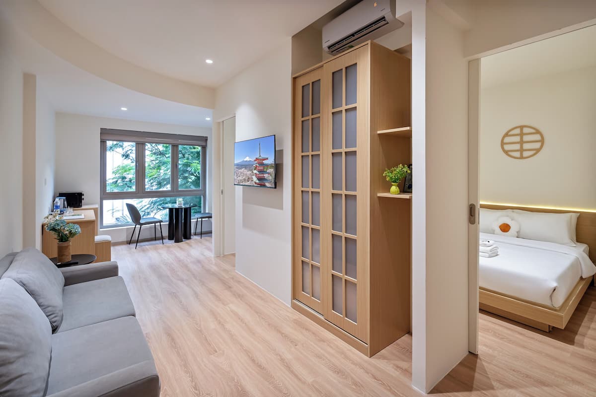 Two-Bedroom Deluxe Suite | Premium bedding, free WiFi, bed sheets