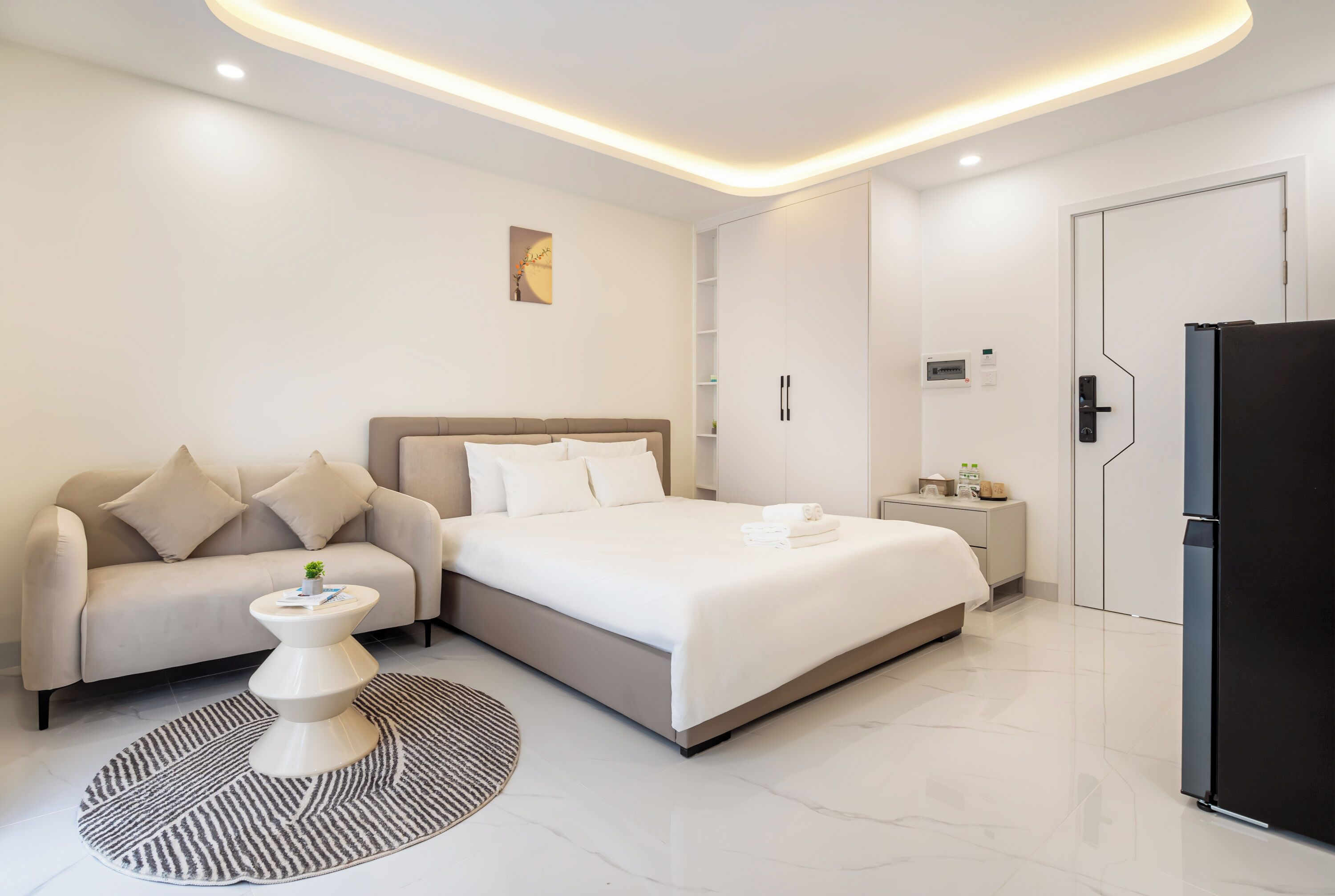 Ropa de cama de alta calidad, wifi gratis y ropa de cama 