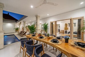 Dining - Semera villa (Kerobokan Kelod)