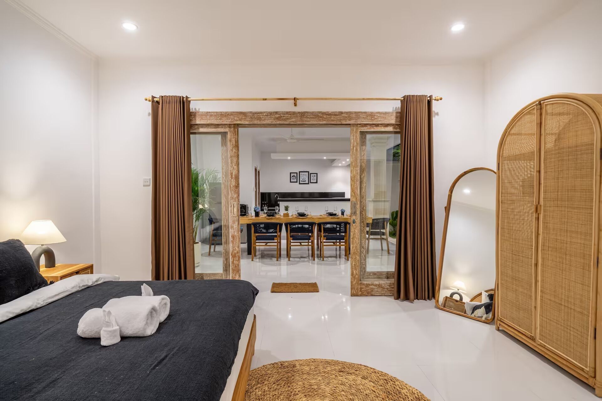 Superior Villa, 4 Bedrooms, Private Pool | Egyptian cotton sheets, premium bedding, in-room safe