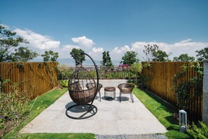 Comfort Double Room, Patio, Lake View | Terrace/patio - Clouds Villa (Dali)