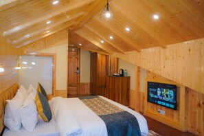 Kamar Bulan Madu, balkon, pemandangan gunung | Wi-Fi gratis