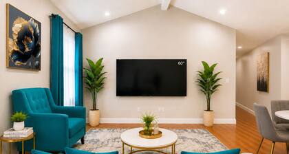 Private 1BR Apt, 2BD 1BA, Sleeps 5, Clean & Reliable, Near NYC