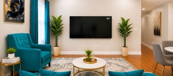 Private 1BR Apt, 2BD 1BA, Sleeps 5, Clean & Reliable, Near NYC
