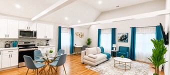 Private 1BR Apt, 2BD 1BA, Sleeps 5, Clean & Reliable, Near NYC