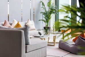 Living area - Luxury Sunset House Home Gym Cinema (Bophut)