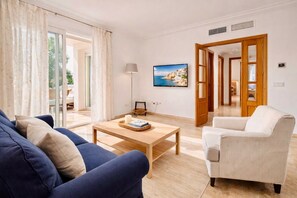 Living area - Beach apartment Marbella Playa Alicate (Marbella)