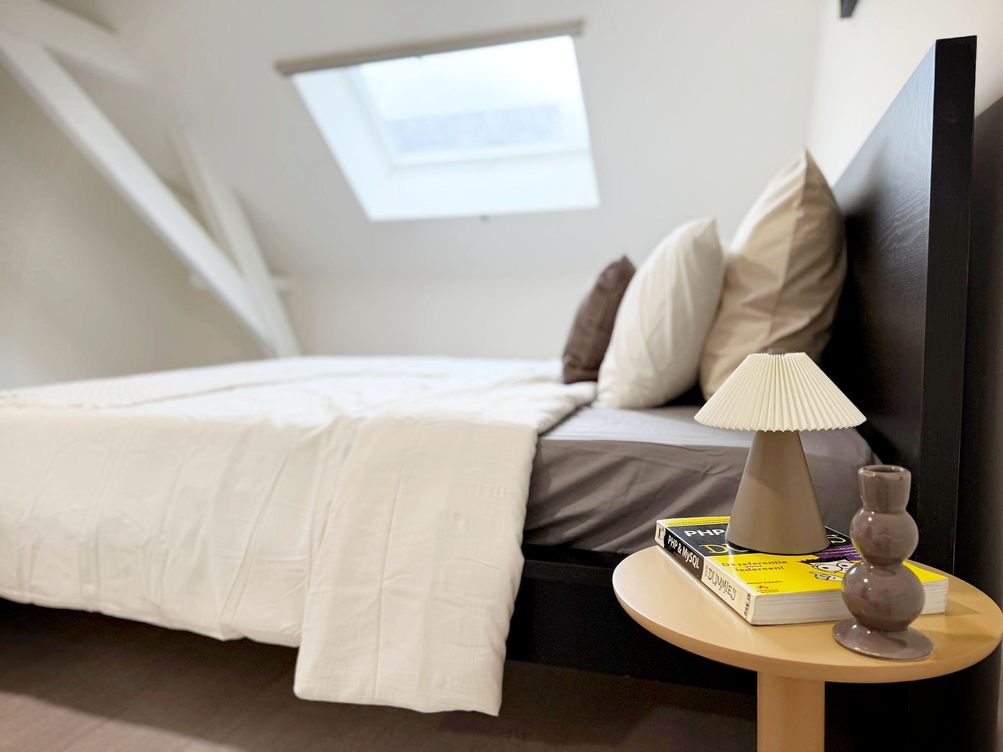 1 slaapkamer, een strijkplank/strijkijzer, gratis wifi, beddengoed