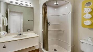 Shower, towels