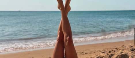 Beach nearby, white sand