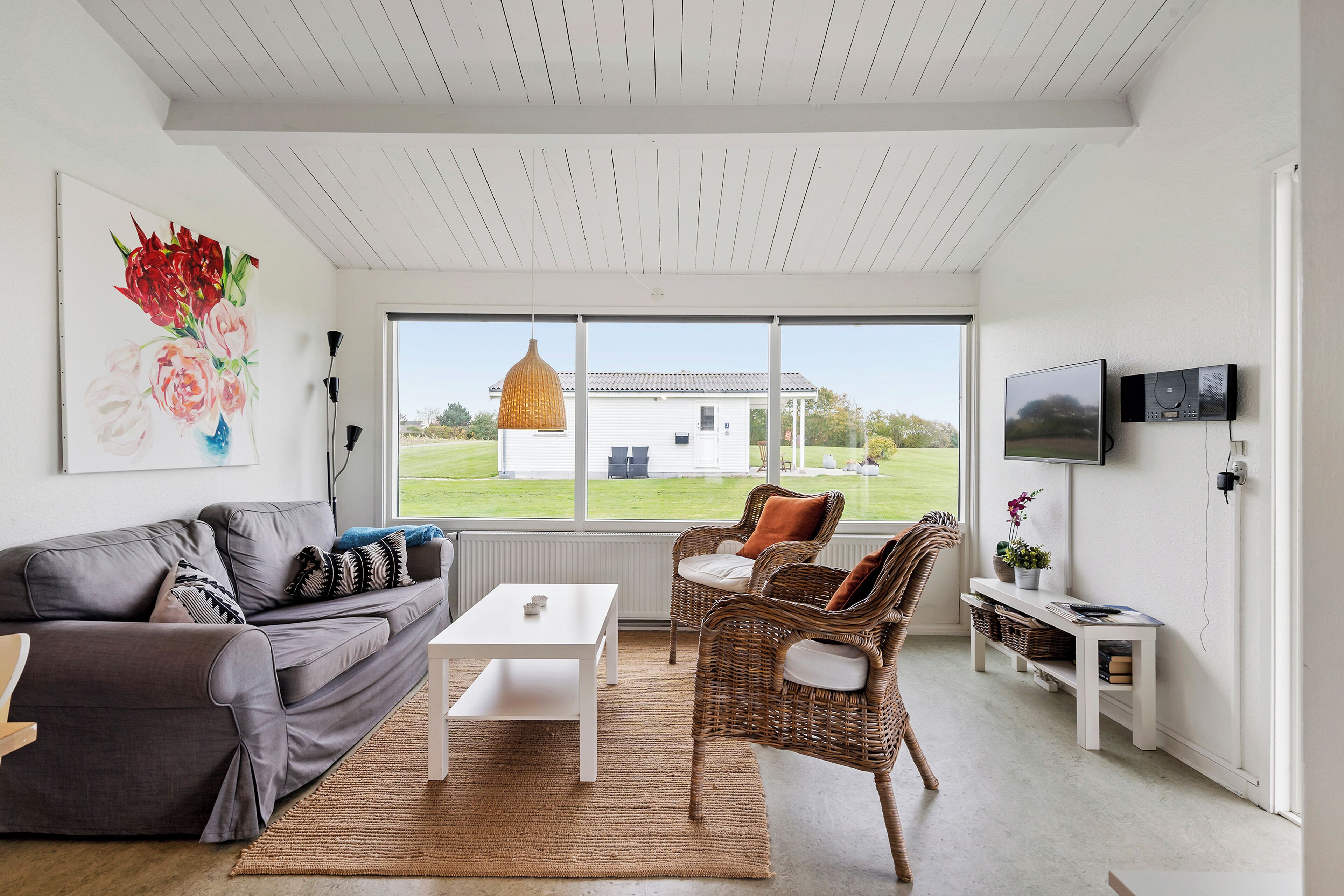 Cosy Cottage with Full Kitchen - 12 H | Opholdsområde