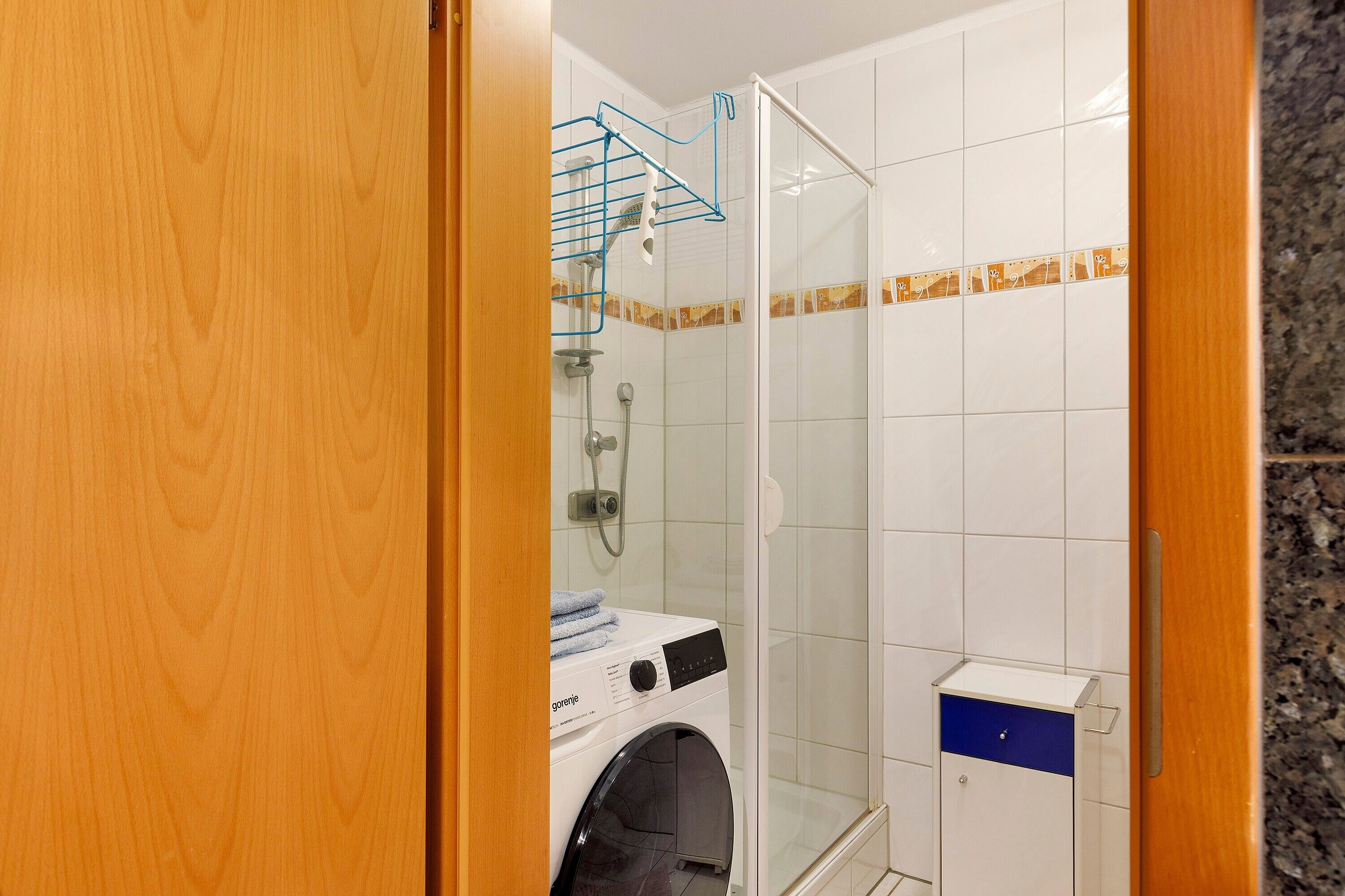 Dusche, Handtücher