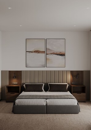 Classic Double or Twin Room, Balcony, Mountain View | In-room safe, desk, laptop workspace, blackout curtains - Lake Charvak Resort (Burchmulla)