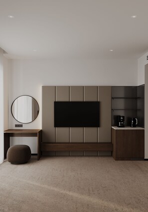 Habitación clásica con 1 cama doble o 2 individuales, balcón, vistas a la montaña | Interior