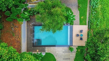 Superior Villa, River View | Pool | Outdoor pool, sun loungers