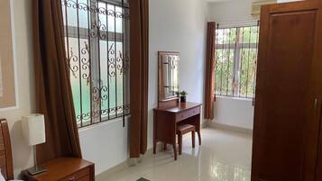 In-room safe, blackout curtains, soundproofing, free WiFi