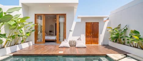 Villa Deluxe, 2 habitaciones, alberca privada | Alberca privada