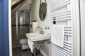 Shower, hair dryer, towels, toilet paper - Vrbo Property (22740 LEZARDRIEUX)