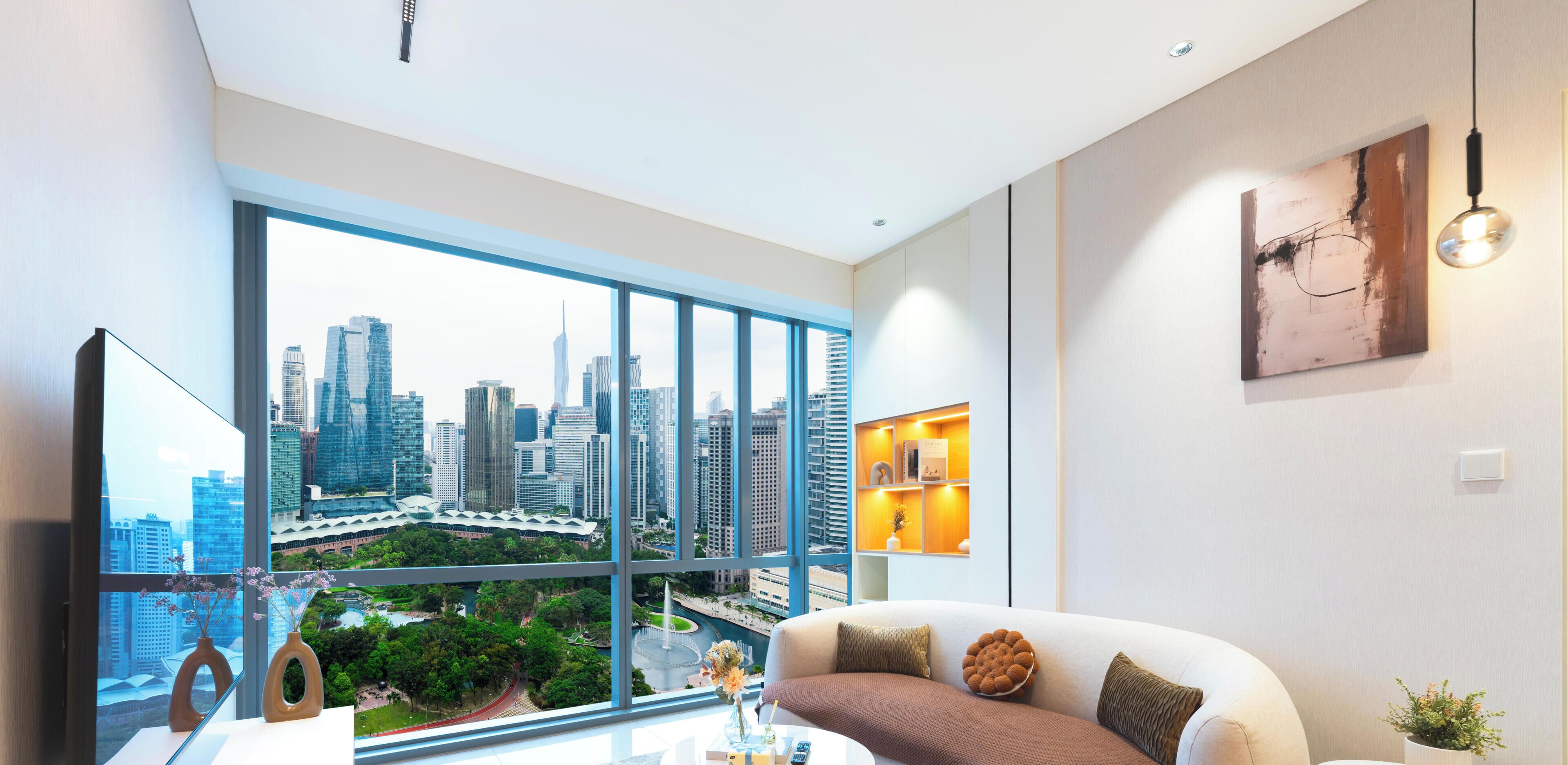 Luxury Two bedrooms Apartment KLCC Park View | Living area