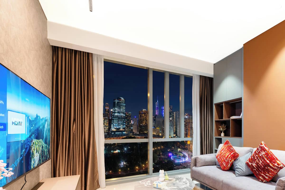 Deluxe One Bedroom Apartment KLCC Park View | Living area