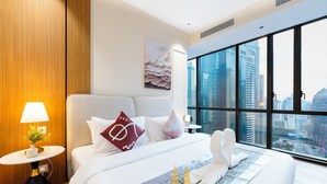 Luxury Two bedrooms Apartment KLCC Park View | Roupas de cama de algodão egípcio, roupas de cama premium
