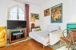 Living area - Hostdomus - Villa Viola City Terrace Suite (Finale Ligure)