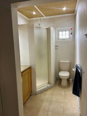 Haartrockner, Handtücher, Seife, Toilettenpapier