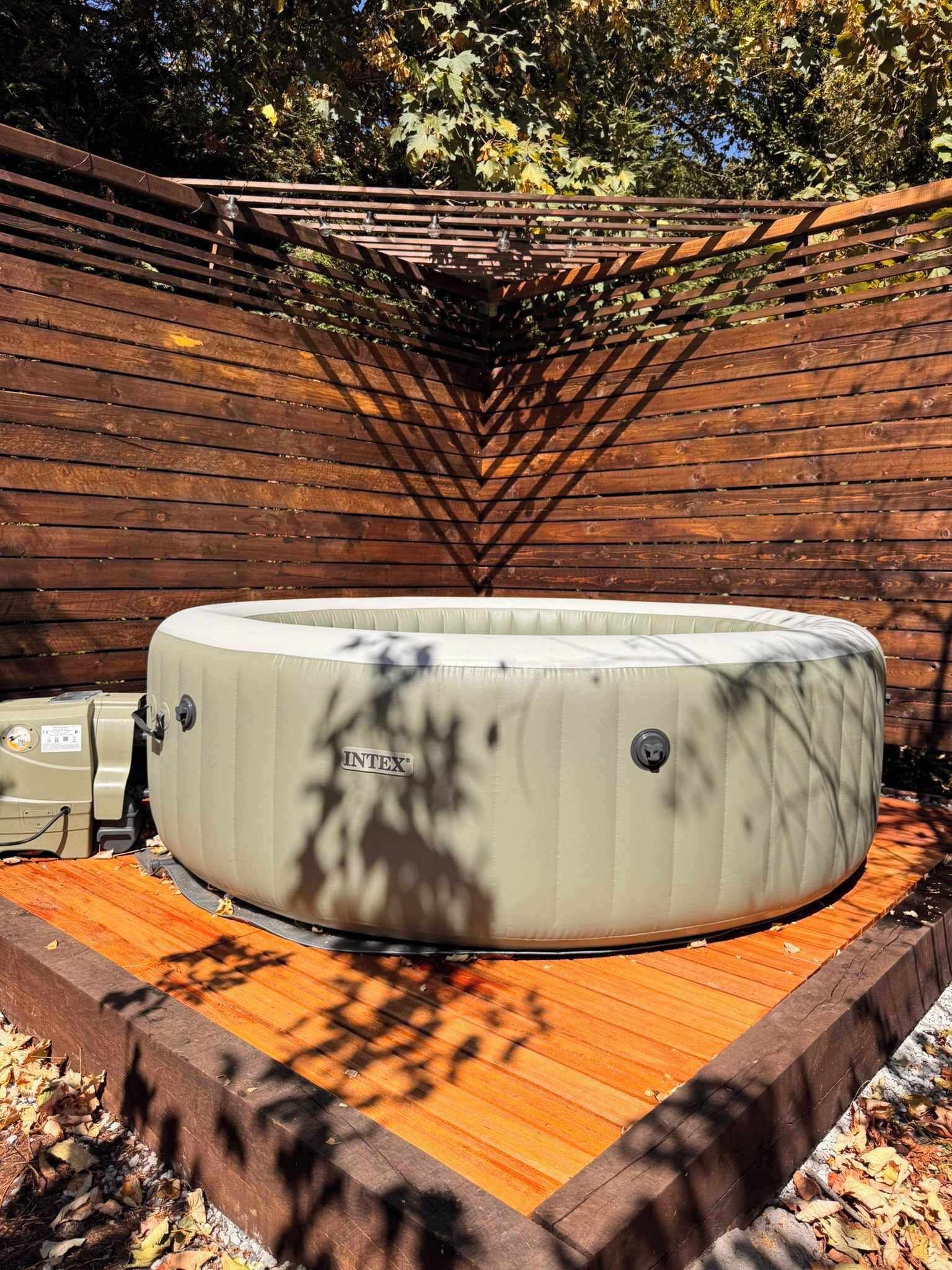 Outdoor spabad