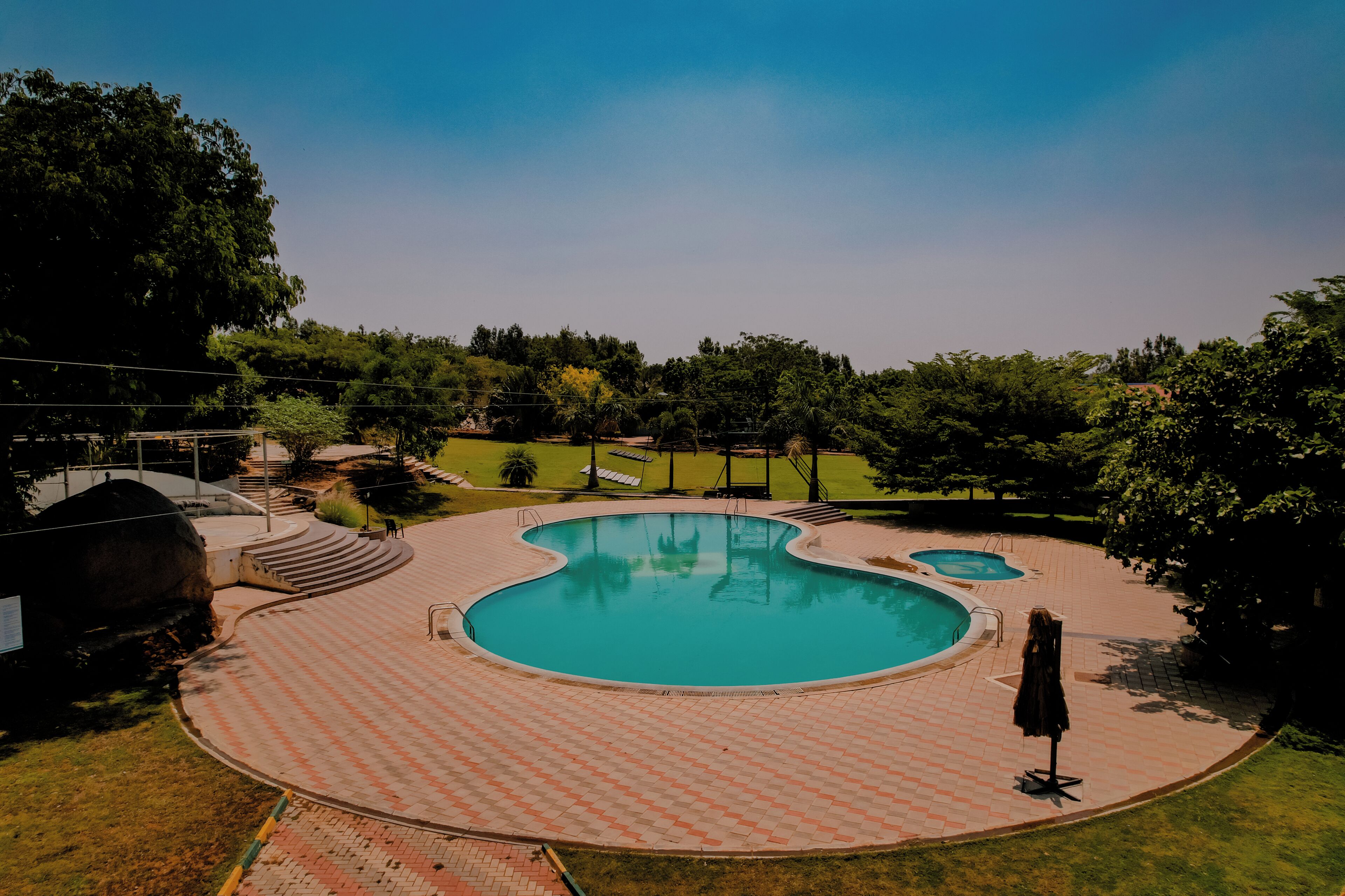 Outdoor pool
