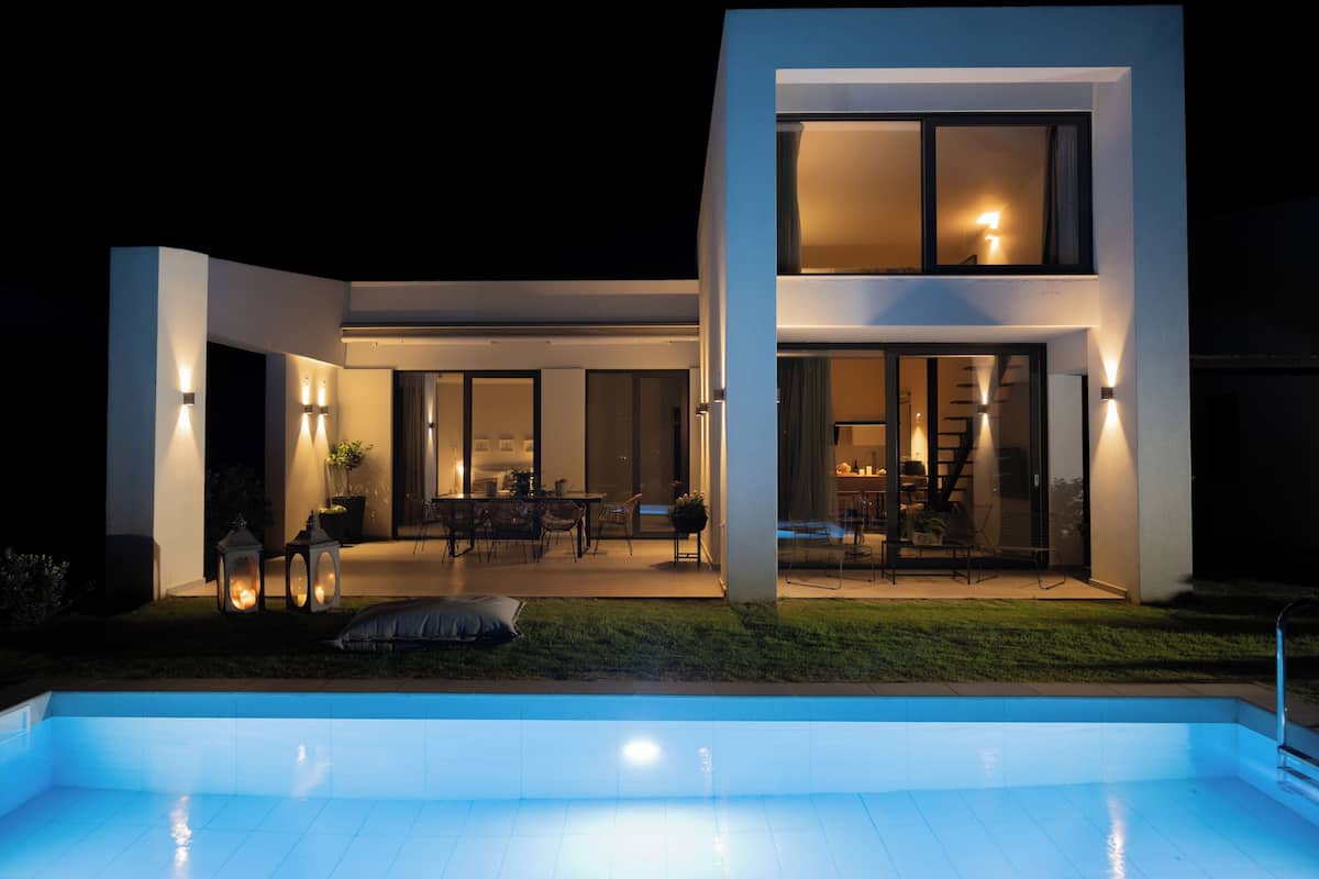 Villa Aris | 遮光窗簾/窗簾、隔音、免費 Wi-Fi、床單