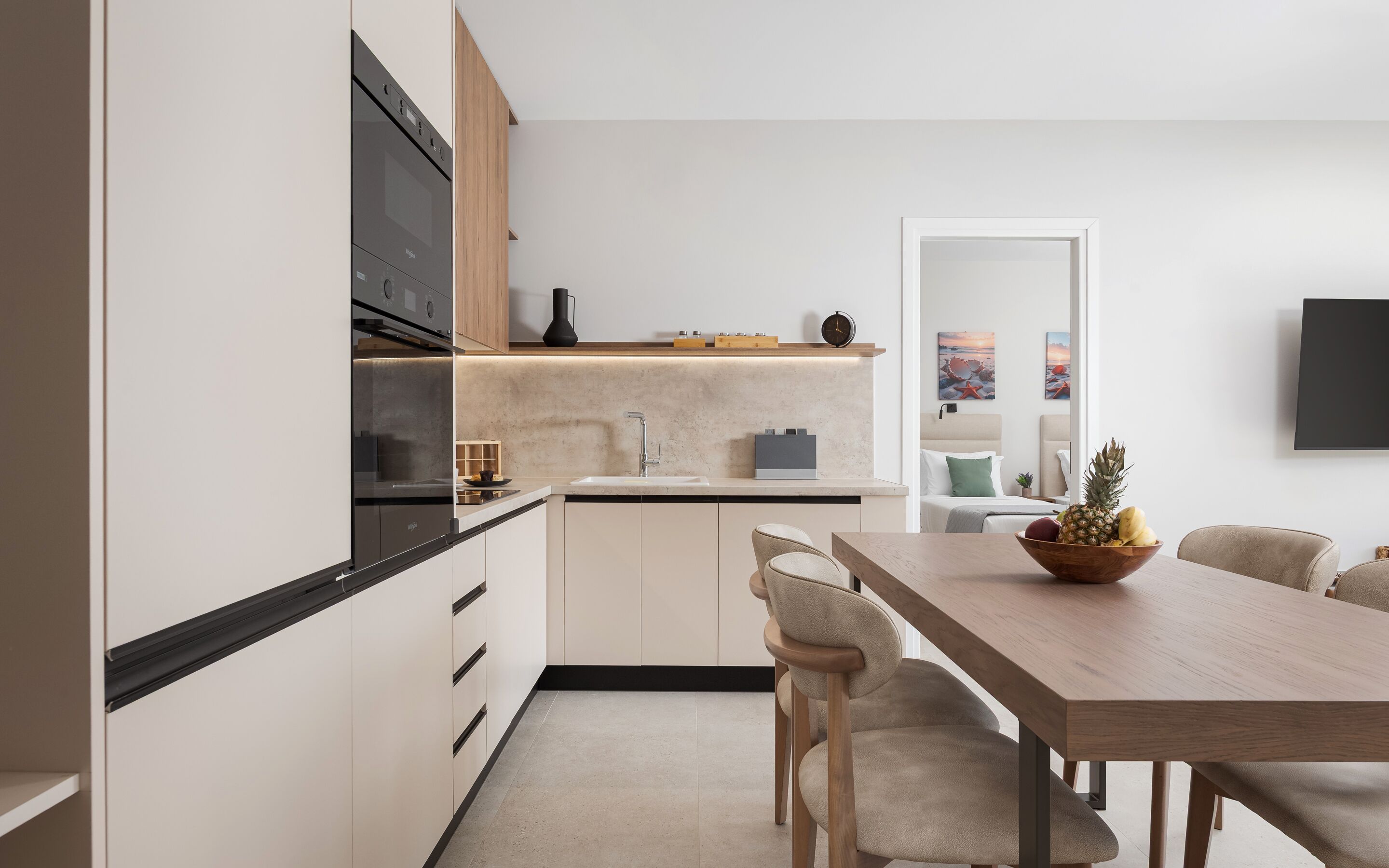 Deluxe villa, patio, uitzicht op zee | Dineren