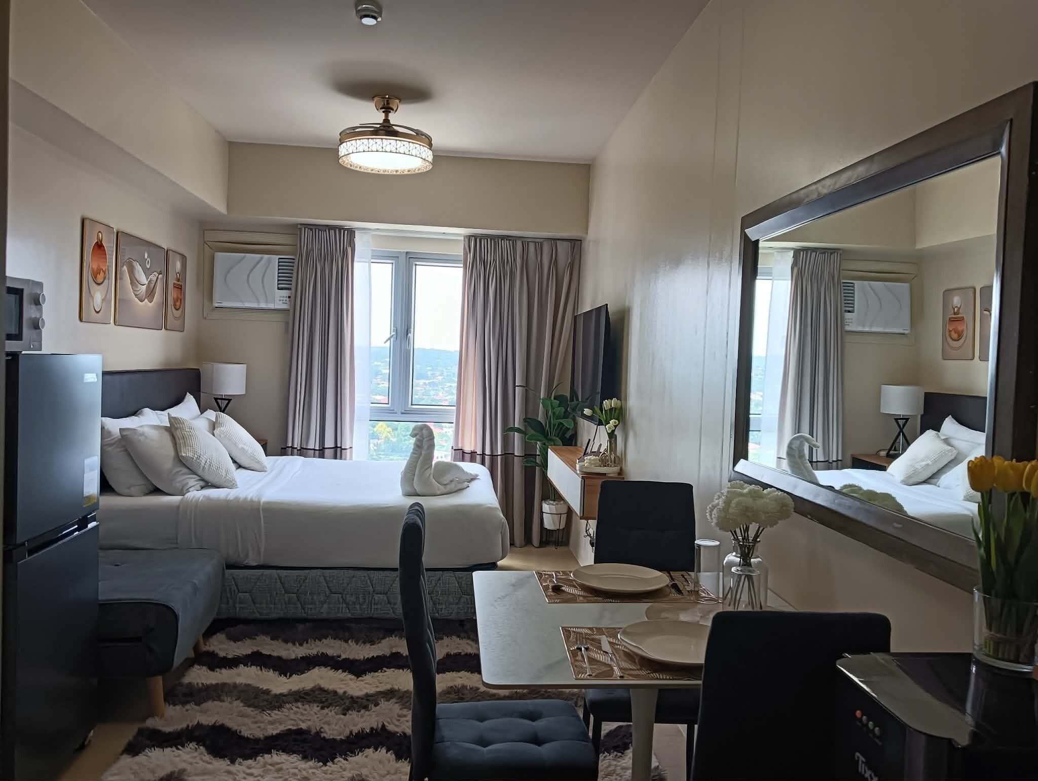1 habitación, internet y ropa de cama 