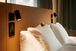 In-room safe, bed sheets - Scandic Go, Kungsgatan 14 (Jönköping)