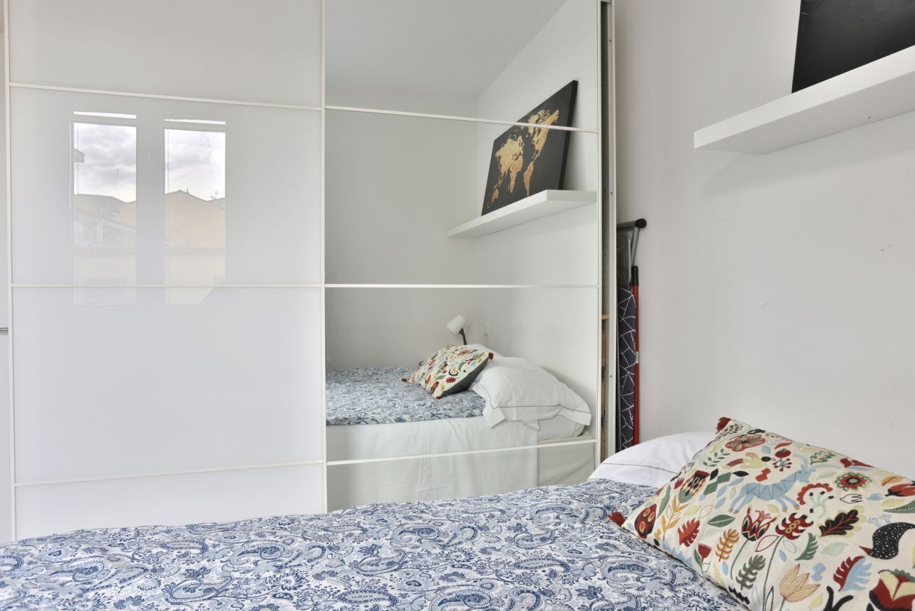 2 camere, ferro/asse da stiro