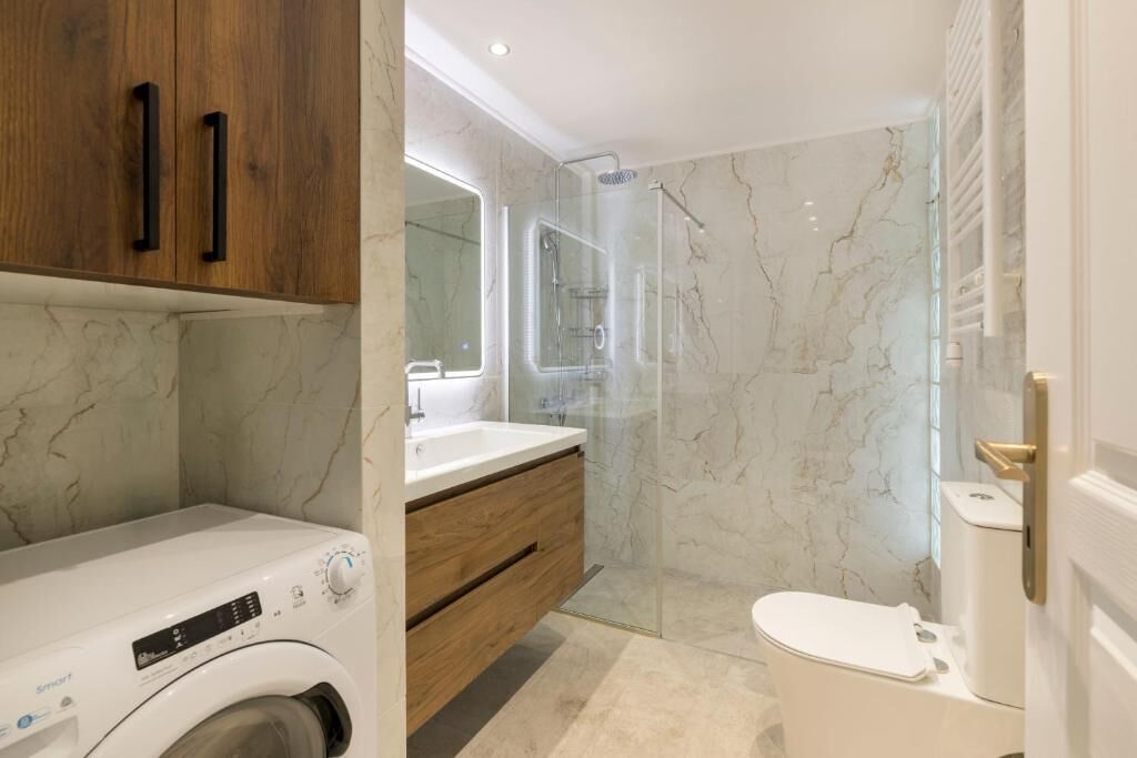 Appartement Confort, balcon, vue ville | Salle de bain