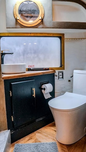 Hair dryer - Retro Camper Retreat with Firepit & Hot Tub Escape in Sevierville, Tennessee (Sevierville)
