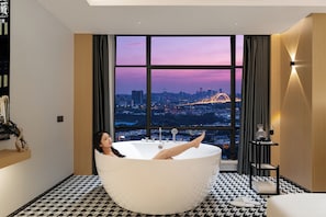 Luxury-Doppelzimmer, Stadtblick | Ausblick vom Zimmer